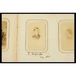 PHOTOGRAPHS - INCLUDING UNRECORDED EARLY IMAGE OF EDWARD CARPENTER , WITH GAY INTEREST. An album