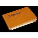 ROLLING STONES - An autograph album containing signatures of: Keith Richards, Brian Jones, Bill