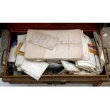 ARCHIVE - A quantity of letters and ephemera from the Harrington Family. c, 1900-1920 in a brown