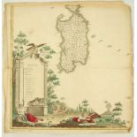 [SARDINIA], Trieste: Presso l’Autore, mid to late 18th century (49, 5 x 50, 8 cm). Engraved and
