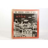 KAWANISHI, Hide(1894-1965). One Hundred Scenes of Kobe. Square folio. 100 tipped-in plates by