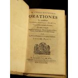 CICERO, Marcus Tullius (106BC - 43BC). Orationes Ex recensione Ioannis Georgii Graevii. Amsterdam: