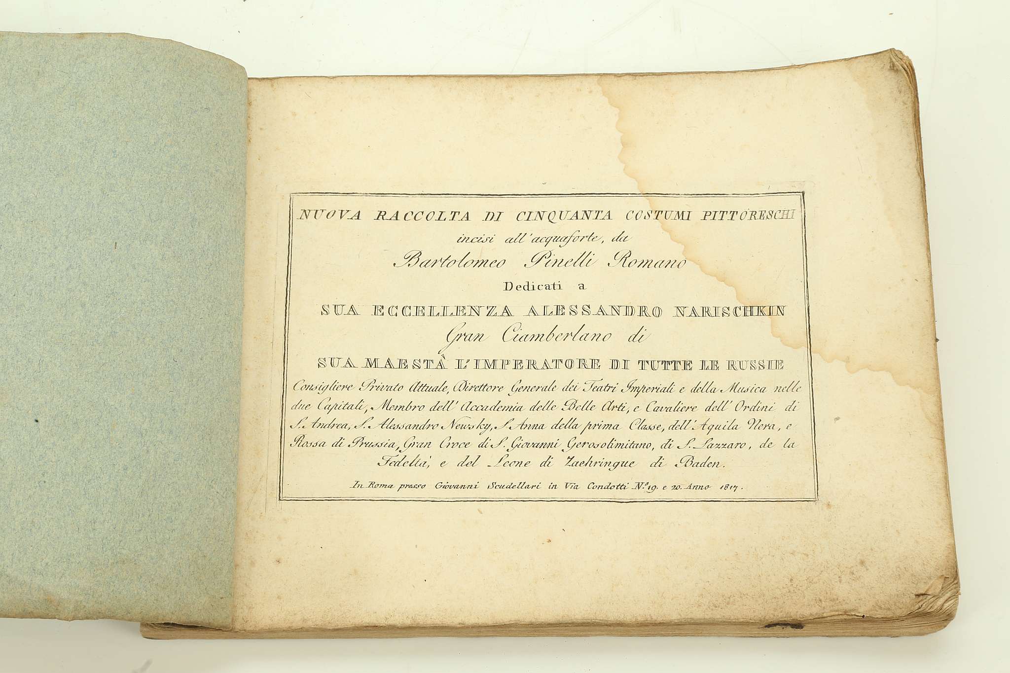 Nuova Raccolta Di Cinquanta Costumi Pittoreschi. Incisi all' acquaforte, da Bartolomeo Pinelli - Image 2 of 7