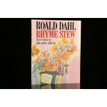 DAHL, Roald (1916-90). Rhyme Stew. London: Jonathan Cape, 1989. 4to. (Reprint)  Illustrations by