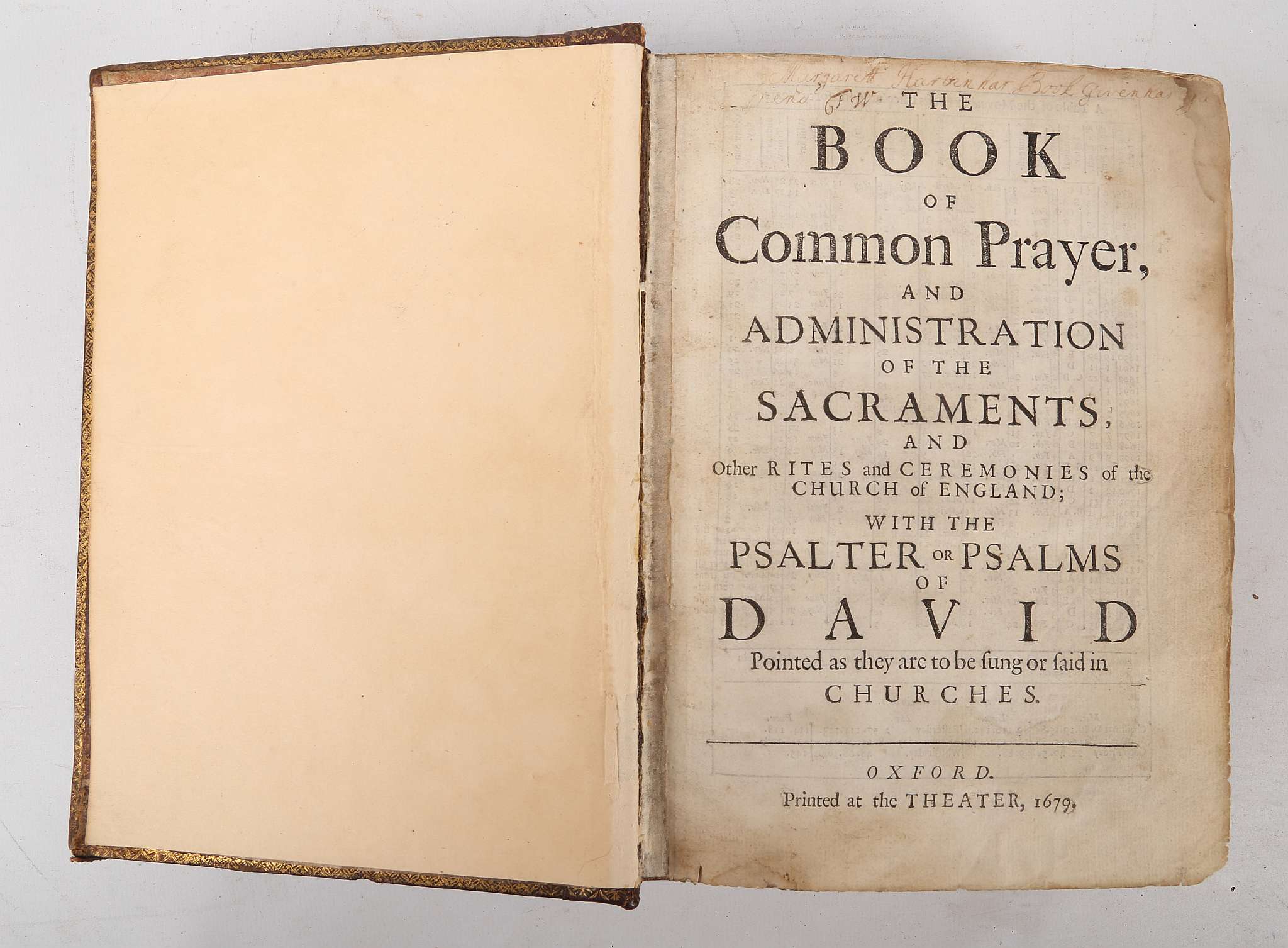 The Book of Common Prayer, and Administration of the Sacraments, and Other Rites and Ceremonies of - Image 2 of 5