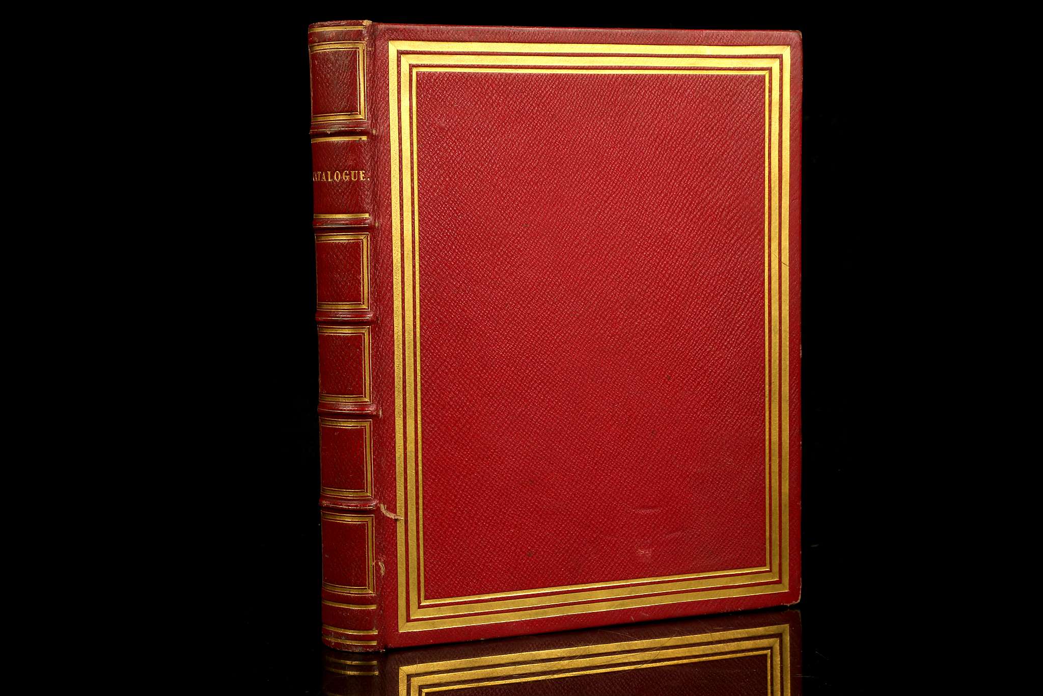 MS. A Catalogue of the Library of the Revd: R:d Harrington. 1835. 4to. Containing an inventory of