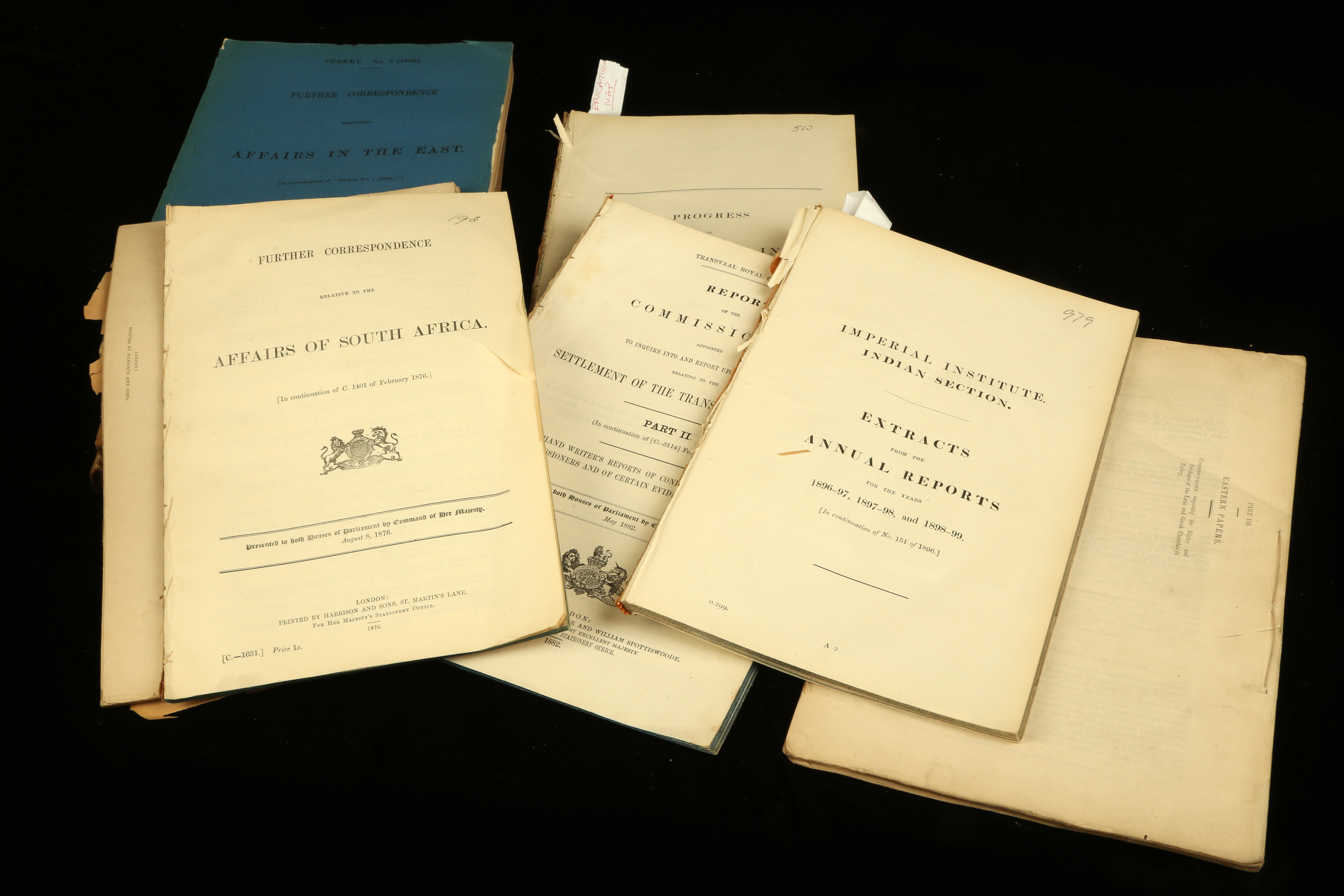 INDIA & SOUTH AFRICA - Statement of the Trade of British India with British Possessions and