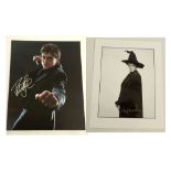 HARRY POTTER- A collection of signed photographs including: Daniel Radcliffe, Jason Isaacs, Rupert