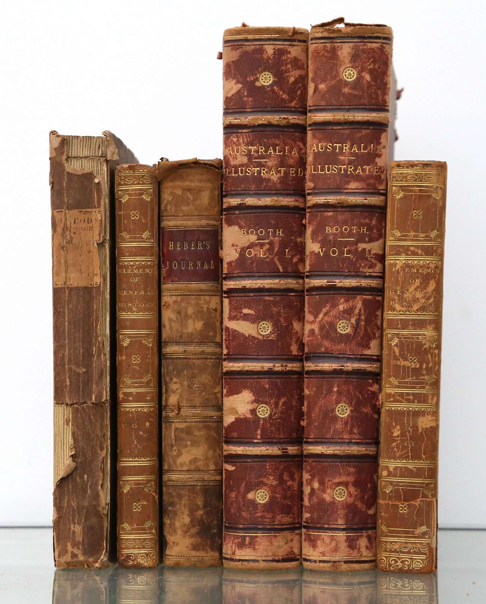 TRAVEL - Edwin Carton Booth's Australia. (London: Virtue and Company, [n.d]). 2 volumes; John M'Leod