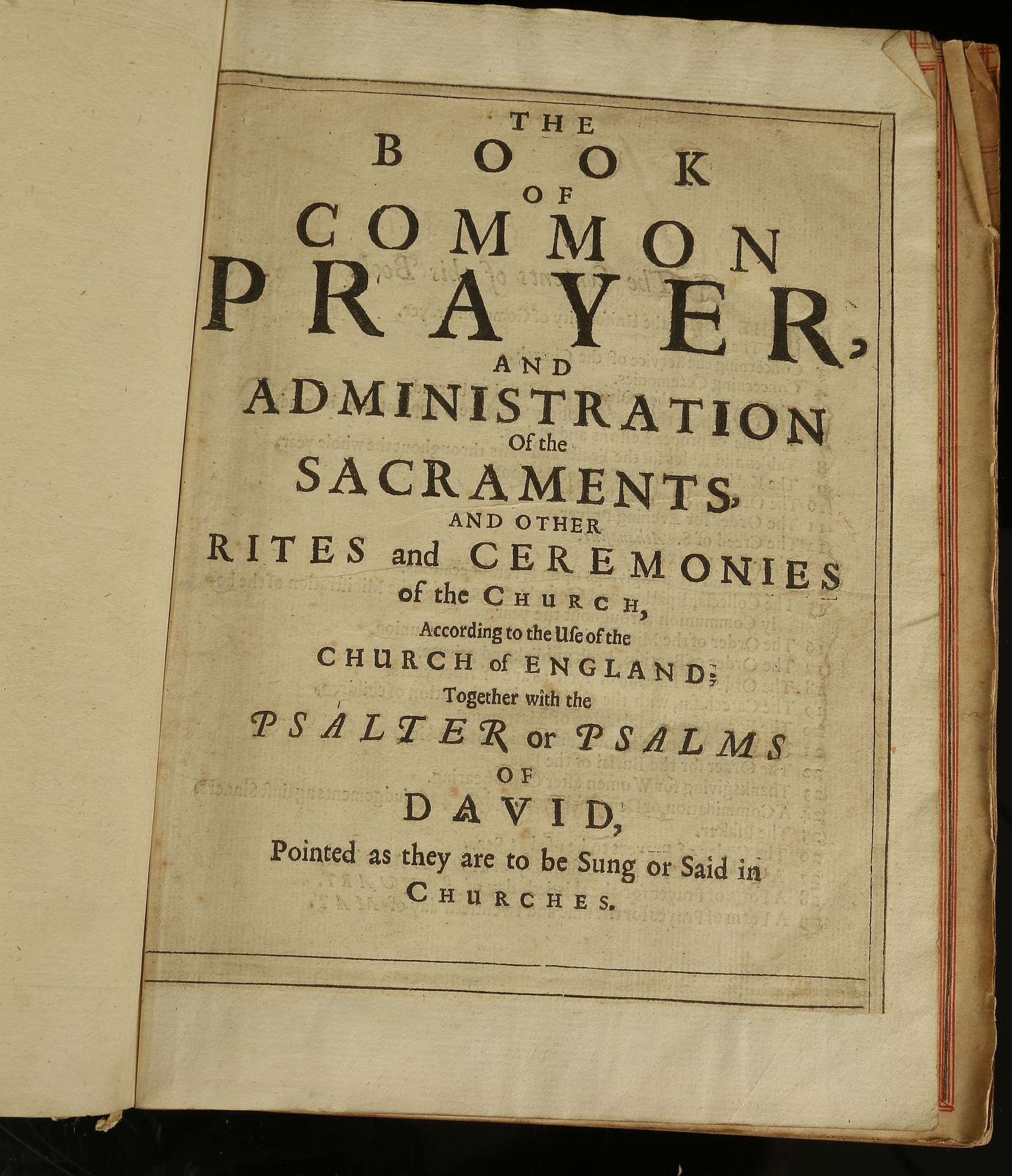 The Book of Common Prayer. Cambridge: John Hayes, 1683. 4to. Title page and text rubricated, with - Image 6 of 9