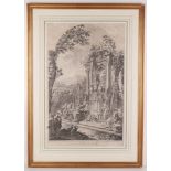 A pair of 18th Century engravings, 63 x 40cm, both by Jacques Philippe le Bas (1707-1783) /