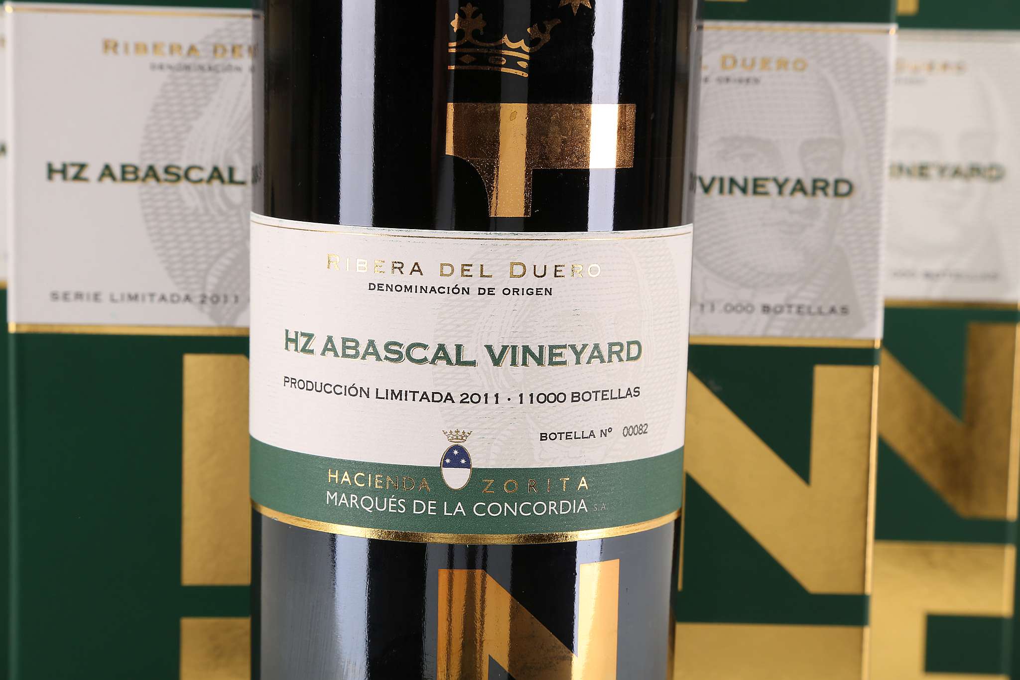 Ten 2011 Hacienda Zorita Abascal Vineyard, Ribera del Duero, limited production, 750ml (15% ABV). * - Image 2 of 4