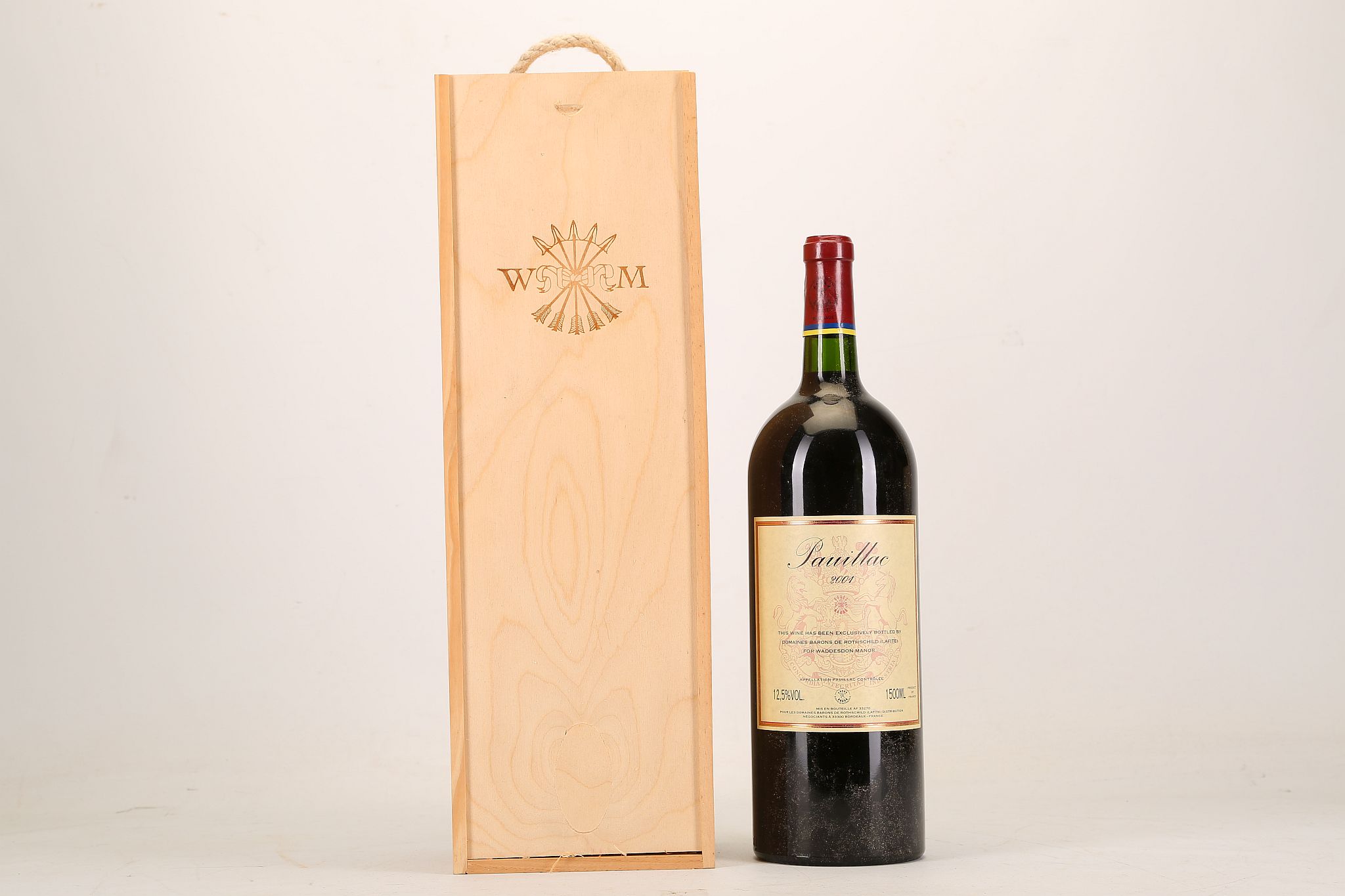 Barons de Rothschild (Lafite), 2001, Pauillac, bottles for Waddesdon Mayor (Now owned by The