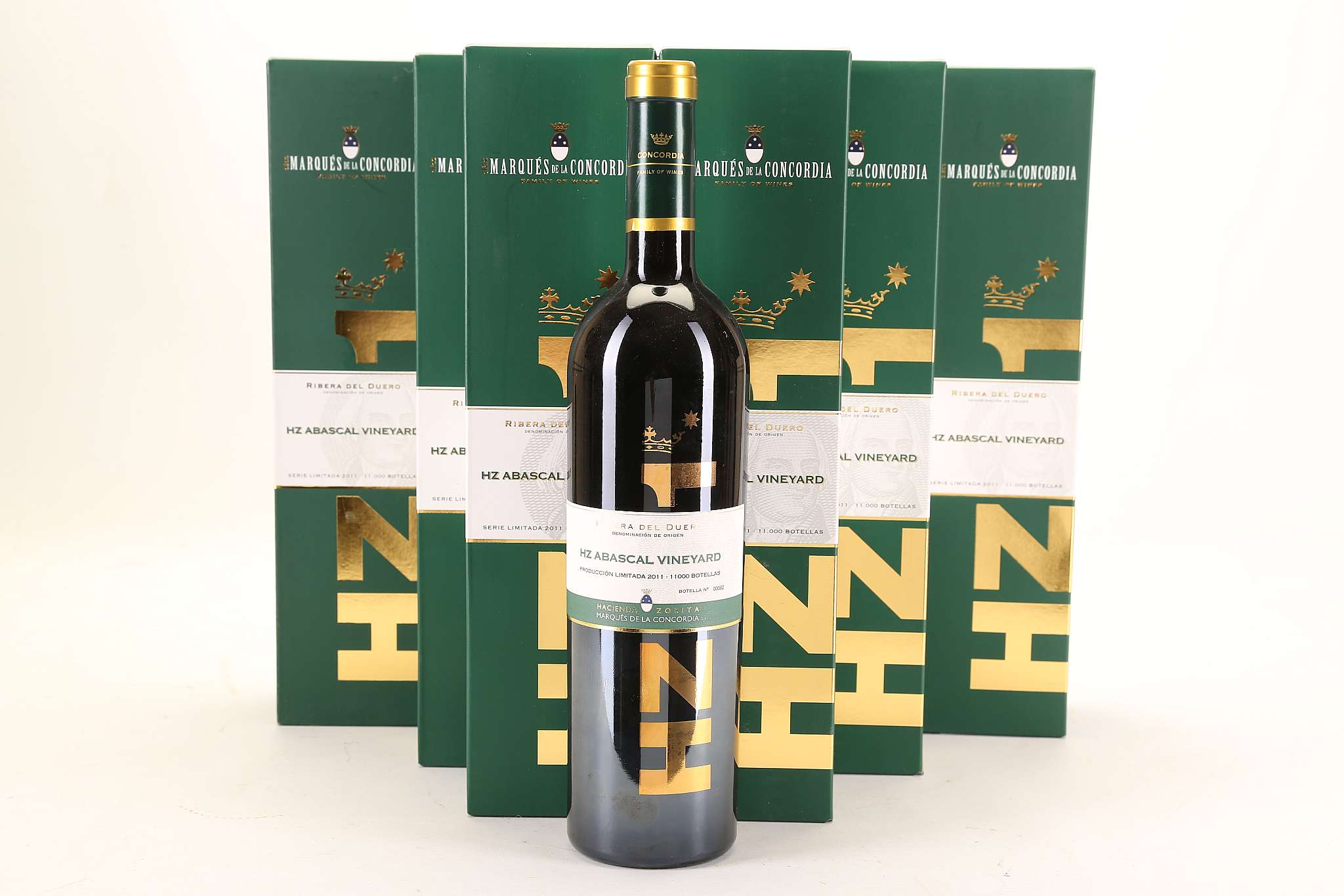 Ten 2011 Hacienda Zorita Abascal Vineyard, Ribera del Duero, limited production, 750ml (15% ABV). *