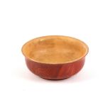 A 'faux wood' glazed Chinese bowl