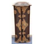 A large lacquer Japanese shrine box, 19th / 20th Century, 90cm high.
