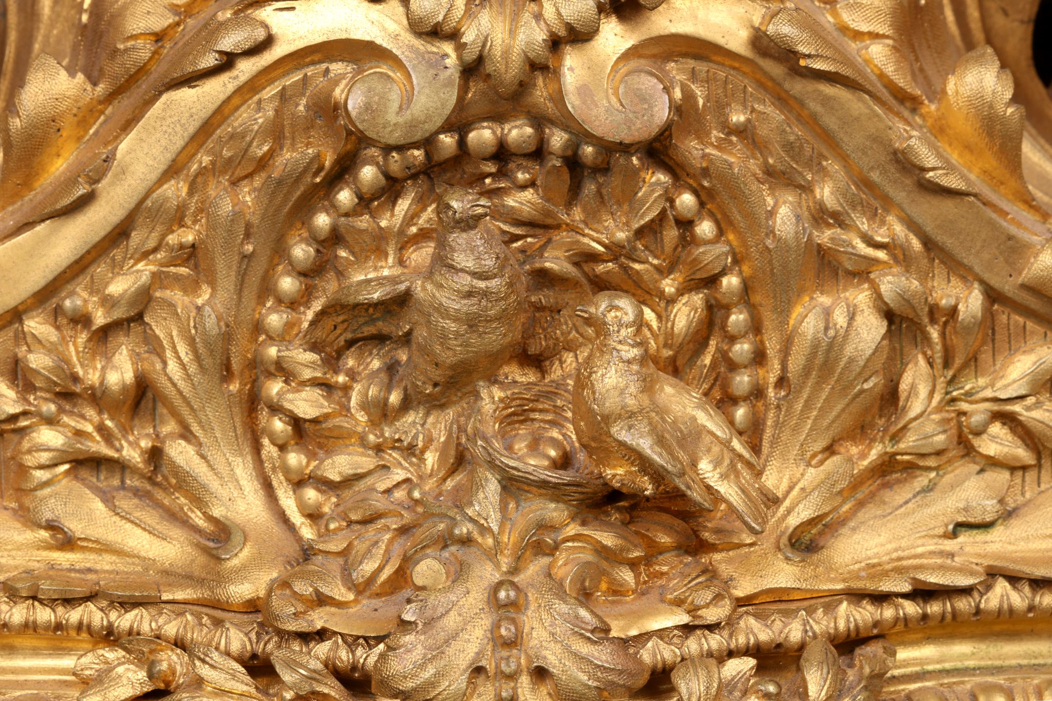 A THIRD QUARTER 19TH CENTURY FRENCH GILT BRONZE FIGURAL MANTEL CLOCK BY RAINGO FRERES, PARIS the - Image 4 of 7