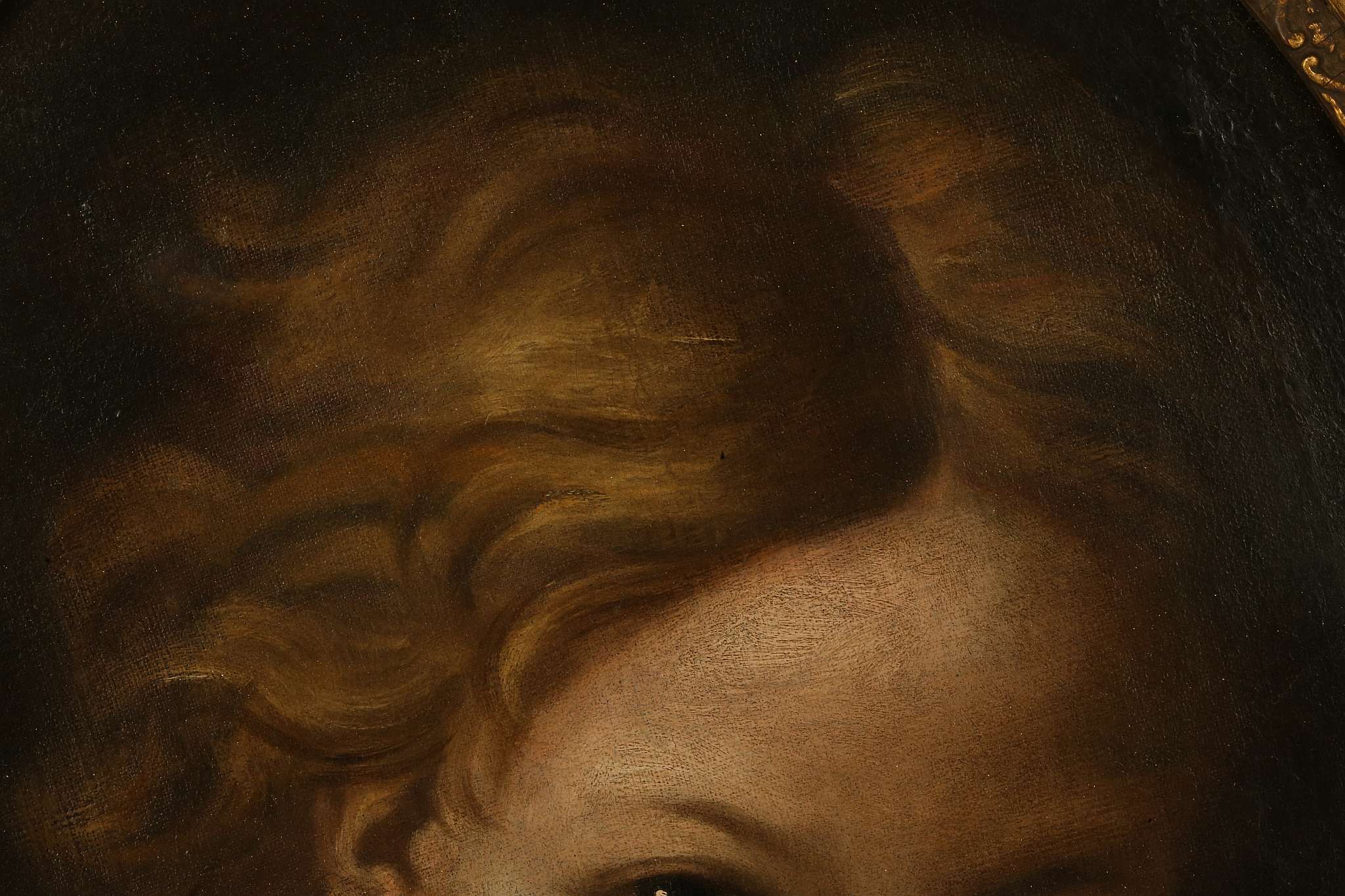 CIRCA LATE 18TH CENTURY, FRENCH. 'Portrait of a Young Child.' Oil on canvas, in the oval. On the - Image 3 of 7