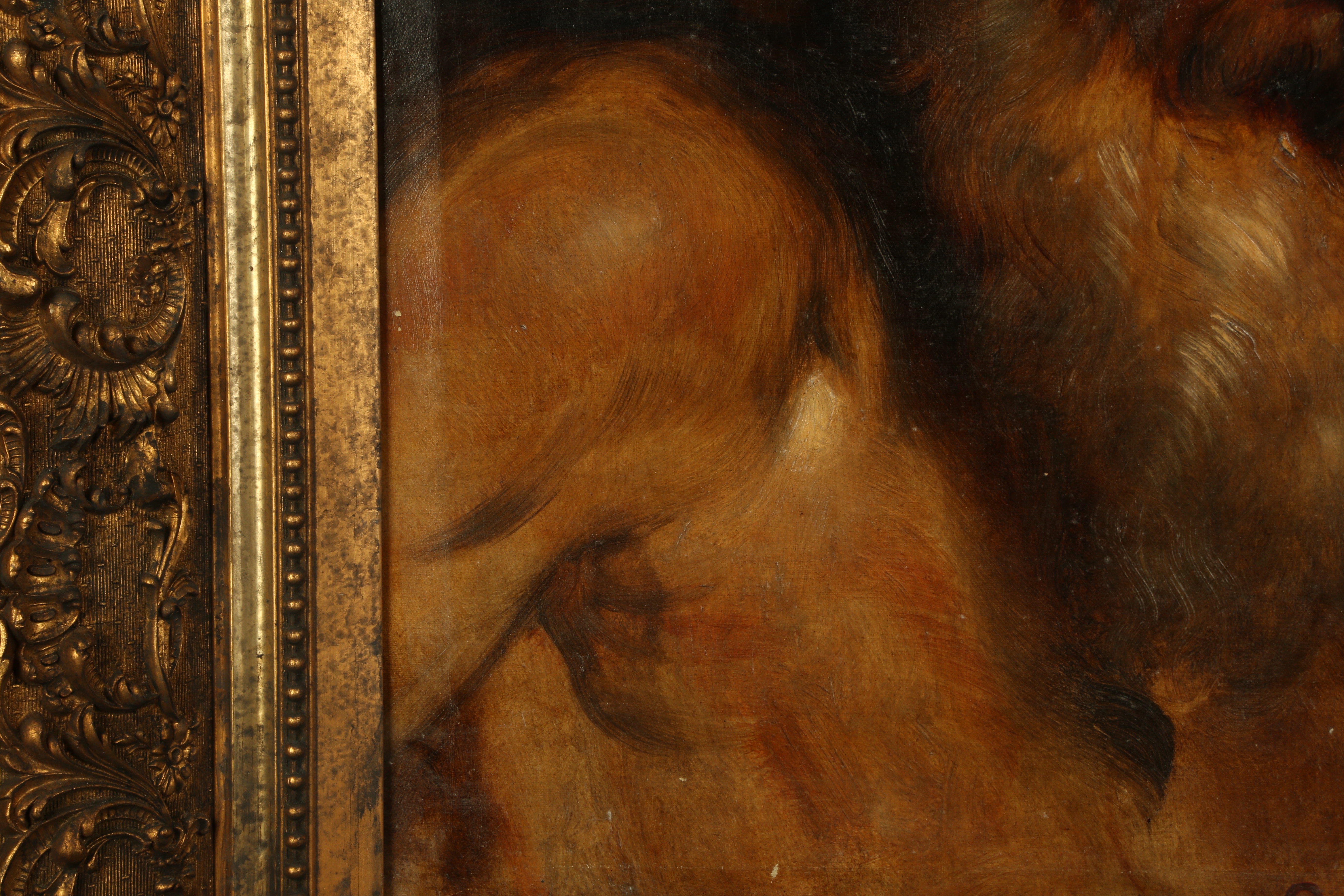 Cannon, 19th Century School 'St Jerome after Domenichino' Oil on canvas after the original in the - Image 5 of 8