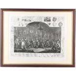 WILLIAM HOGARTH 1697-1764. 'The Analysis of Beauty Plate II'. Engraving. First published 1753.