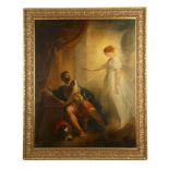 WILLIAM HAMILTON R.A. 1751-1801. 'The Angel Appearing to Cornelius' circa 1798. Oil on canvas,