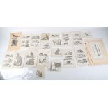 A good selection of hand tinted ornithological engravings, together with plates of small rodents,