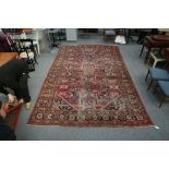 AMENDMENT - An early 20th Century Persian carpet, 405cm x 265cm. - AMENDMENT
