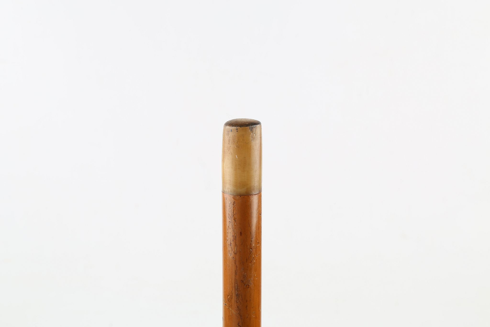 A MALACCA CANE, mounted with a full length figure of William Ewart Gladstone, 36 inches (92cm). - Image 6 of 6