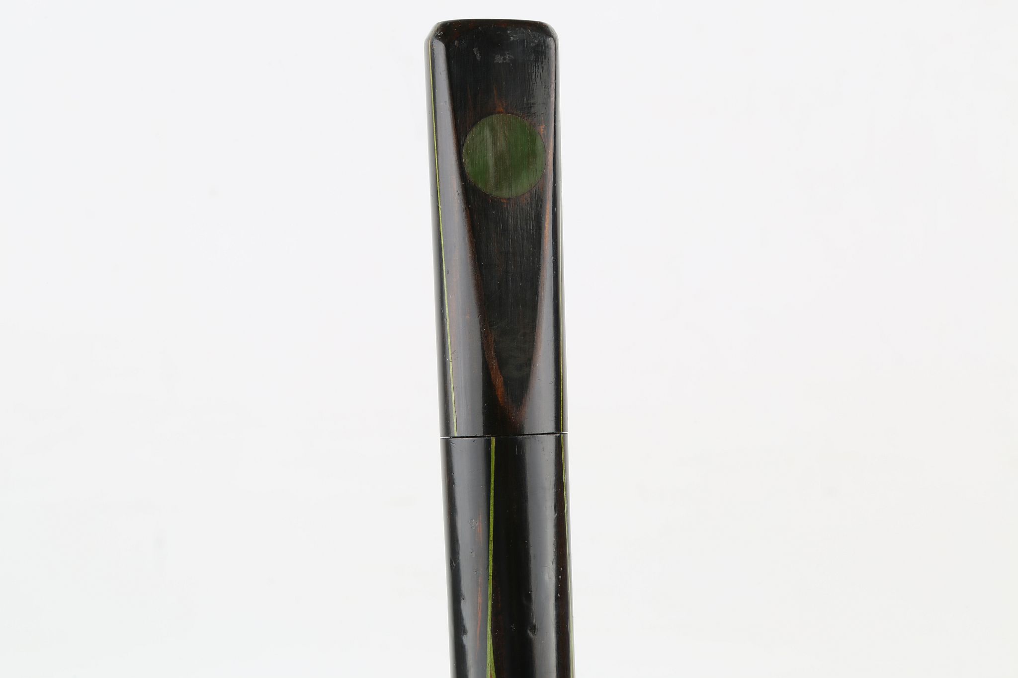 A LATE 19TH CENTURY WALKING CANE, which converts to a snooker cue, 36 inches (92cm). - Image 3 of 5