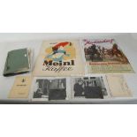 A COLLECTION OF PHOTOS, NEGATIVES AND PAPERWORK OF NAZI GERMANY AND 1950's DDR, to include a 1980'
