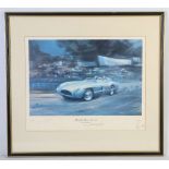 FRANK WOOTON, 'MERCEDES-BENZ 300 SLR WINNERS 1955' Mille Miglia, signed in the margin in pencil,