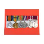 A SELECTION OF WWI AND WWII MEDALS awarded to initially Sapper 31088 A.R.Martin Royal Engineers