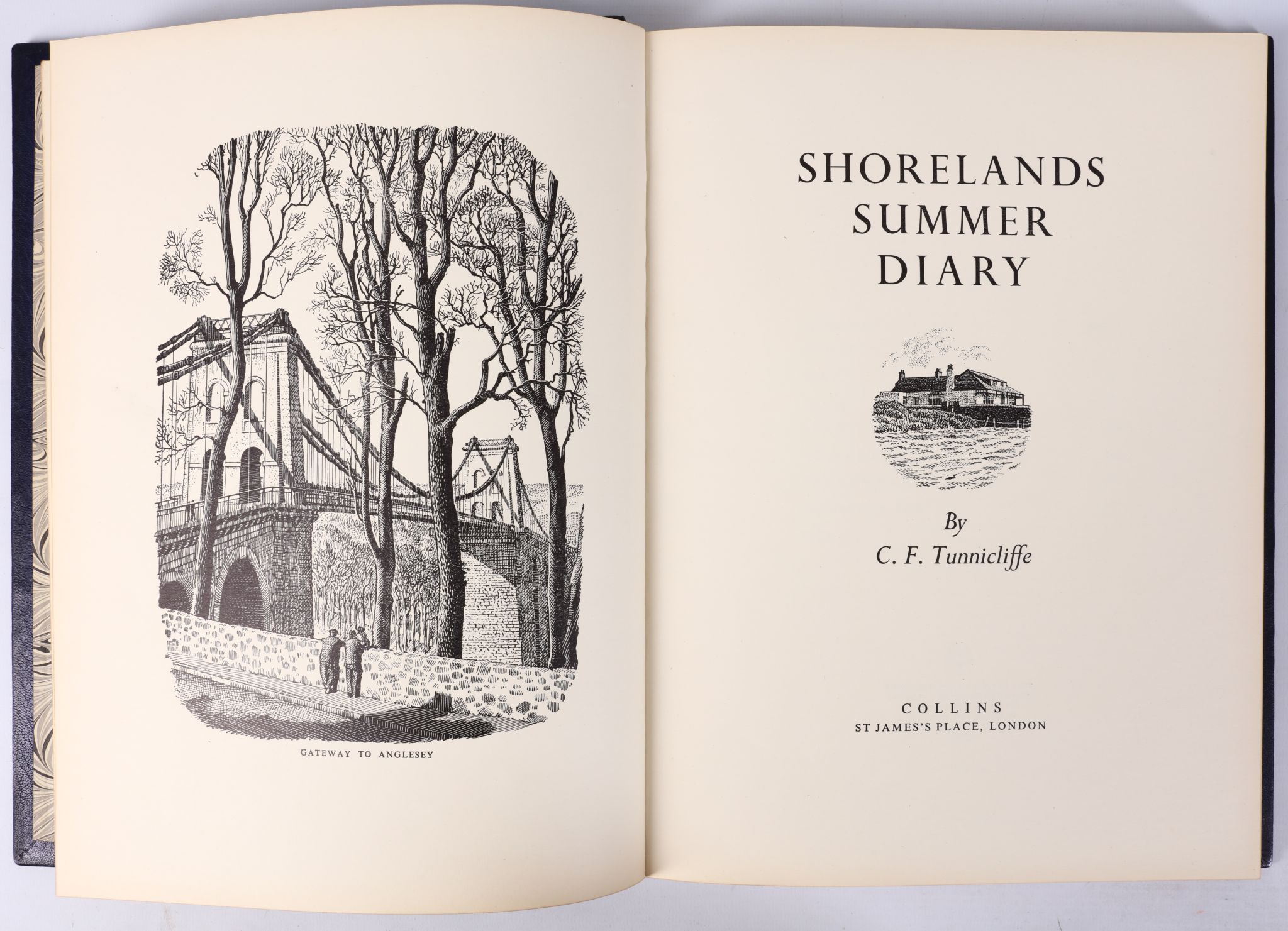 TUNNICLIFFE, C.F.  (1901 -1979). Shorelands Summer Diary. London: Collins, 1952. Folio. Colour - Image 3 of 4