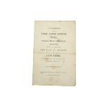 PAMPHLET - A Catalogue of the Plate, Plated Articles, Wine, Carriage, Horses, Harness, &c. The