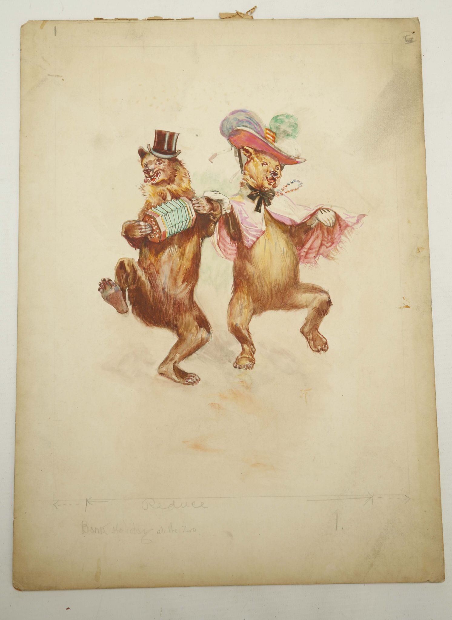 VICTORIAN CIRCUS ILLUSTRATIONS. Six original hand-coloured printed illustrations depicting various - Image 3 of 9