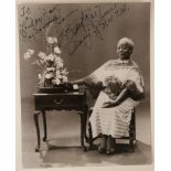 McQueen, Butterfly (1911-1995). A SIGNED 10 x 8''' monochrome photograph of the actress who appeared