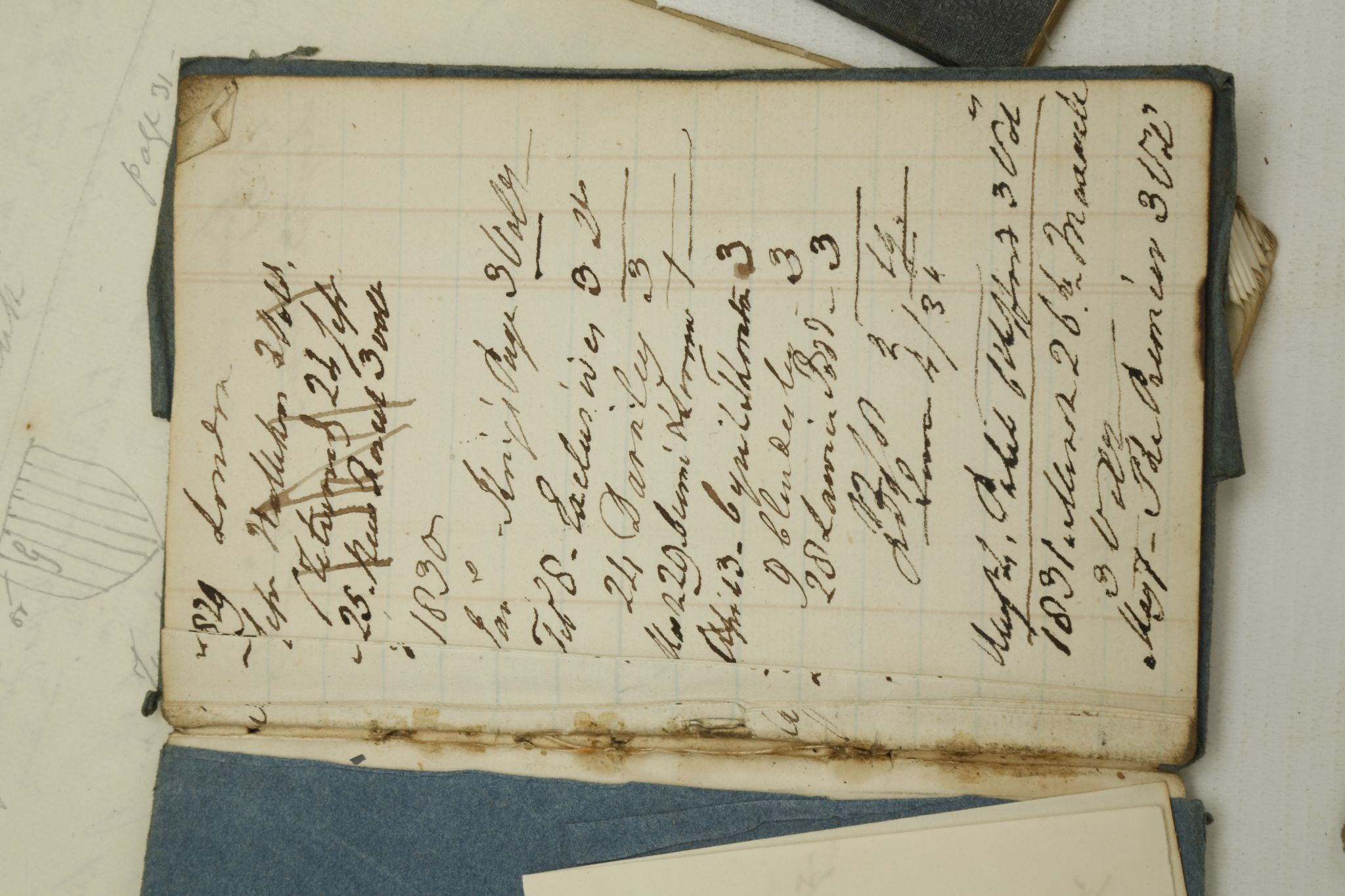 MSS - A small collection including 3 inventory's. [c. 1798-1850]. Including: 'Inventory of Plate - Image 5 of 5