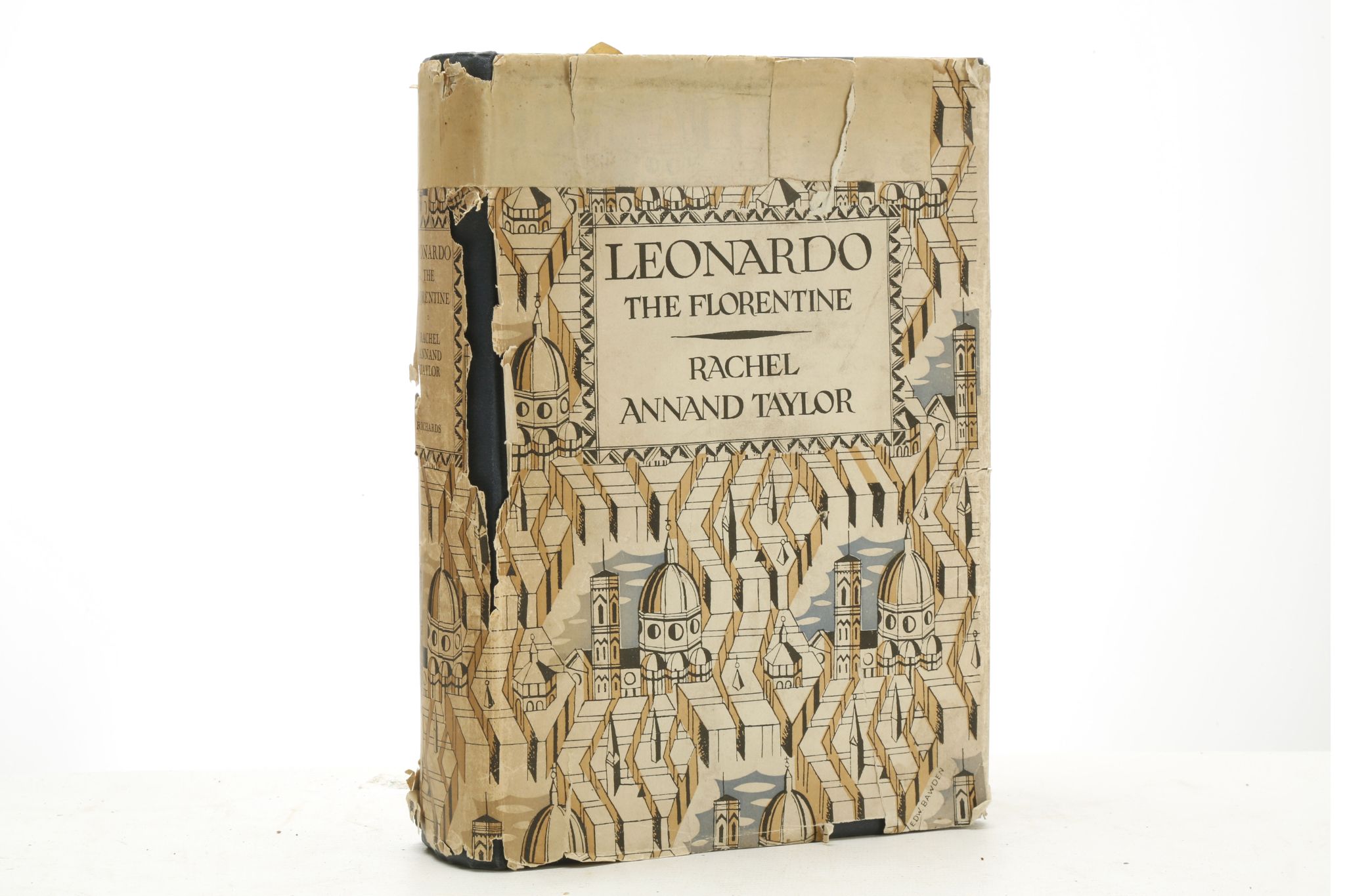 TAYLOR, Rachel Annand (1876-1960). Leonardo The Florentine. London: The Richards Press Ltd., 1927.