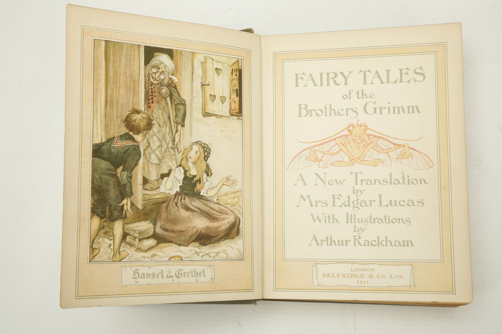 GRIMM, Jacob & Wilhelm; Mrs Edgar LUCAS (translator); Arthur RACKHAM (illustrator).  Fairy Tales - Image 3 of 4