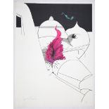 GERALD SCARFE CBE (BRITISH b.1936), ‘Landscape USA’, 1969, lithograph in colours, signed and