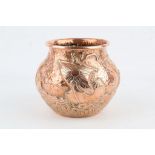 JOHN PEARSON, ARTS & CRAFTS, NEWLYN COPPER JARDINIERE,1901, early 20th century repousse ships