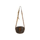 Louis Vuitton Genevieve Fille cross body bag, vintage pre-serialisation, monogram canvas with tan