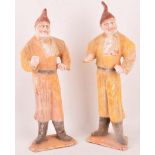 Two Chinese Ming funerary figures (2).