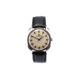 GENTS JAEGER-LeCOULTRE CLUB WRISTWATCH A Gents c.1970 stainless steel Jaeger-LeCoultre Club