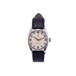 GENTS ROLEX OYSTER ROYAL WRISTWATCH A gents C.1950's stainless steel Rolex Oyster Royal