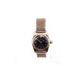 GENTS ROLEX OYSTER PERPETUAL WRISTWATCH A  gents rare c.1935 18ct gold Rolex Oyster Perpetual