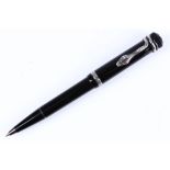 AGATHA CHRISTIE MONT BLANC PENCIL A limited edition Agatha Christie Mont Blanc propelling pencil,