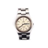 GENTS OMEGA SEAMASTER COSMIC 2000 A gents stainless steel Omega Seamaster Cosmic 2000 wristwatch,