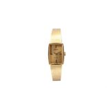 LADIES TISSOT DRESS WATCH A ladies c.1980's 18ct gold Tissot-Stylist dress watch, with