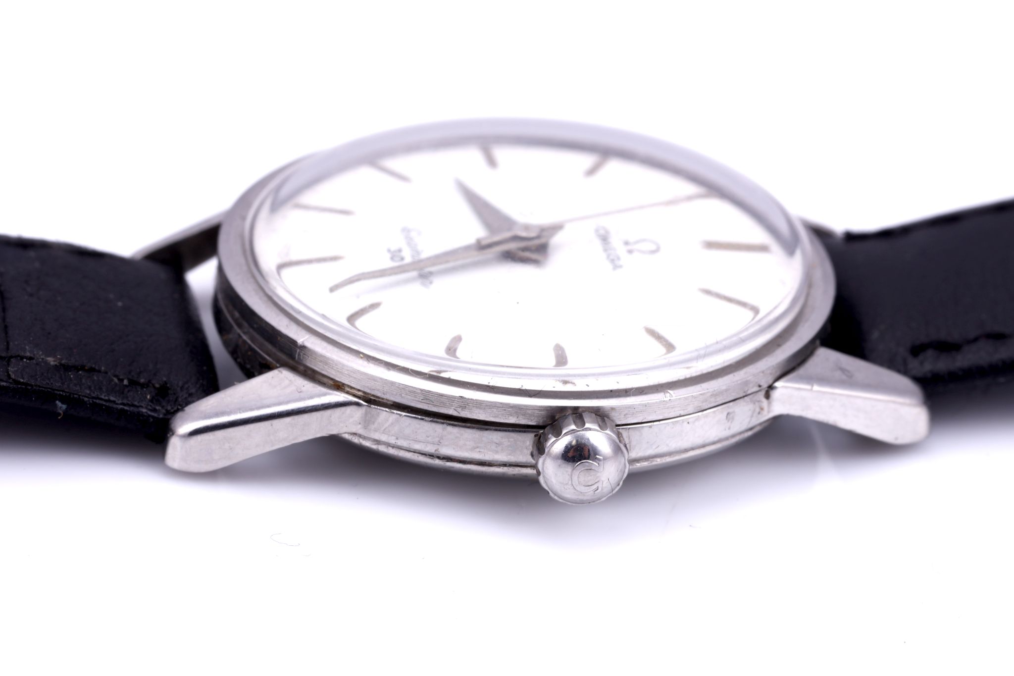 GENTS OMEGA SEAMASTER 30 WRISTWATCH  A gents c.1960's stainless steel Omega Seamaster 30 wristwatch, - Image 3 of 4